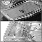 Chrome Housing Clear Side Projector Headlight for Jeep Grand Cherokee WK2 (2014–2016)