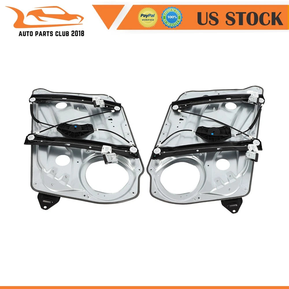 Pair Front Window Regulator for Mercedes Benz E400 E350 C300 C250 (w/o Motor)