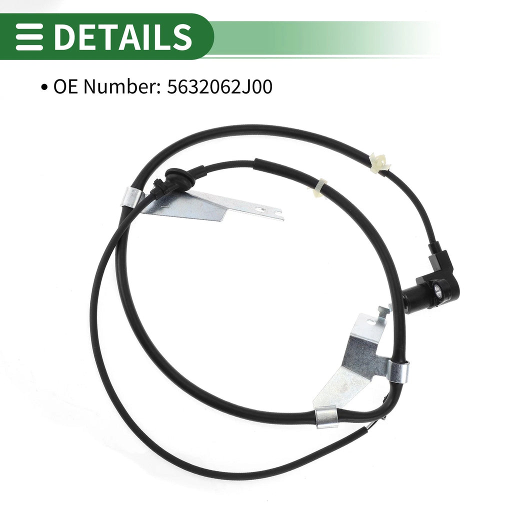 ABS Wheel Speed Sensor for Suzuki Swift (2005–2010) No. 5632062J00 Rear Left