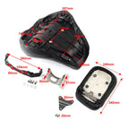Black Front Driver & Rear Passenger Seat for Honda Shadow Aero VT750C (2004-2024)