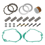 Clutch Friction Plates Kit & Gasket & Oil Filter for Polaris Predator Outlaw 500 (2003–2006)