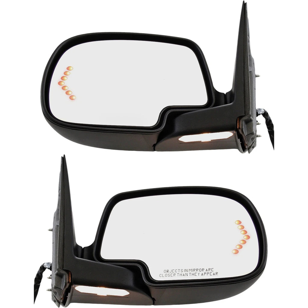Set of 2 Mirrors for Chevrolet Silverado 1500, Cadillac Escalade (2003–2006)