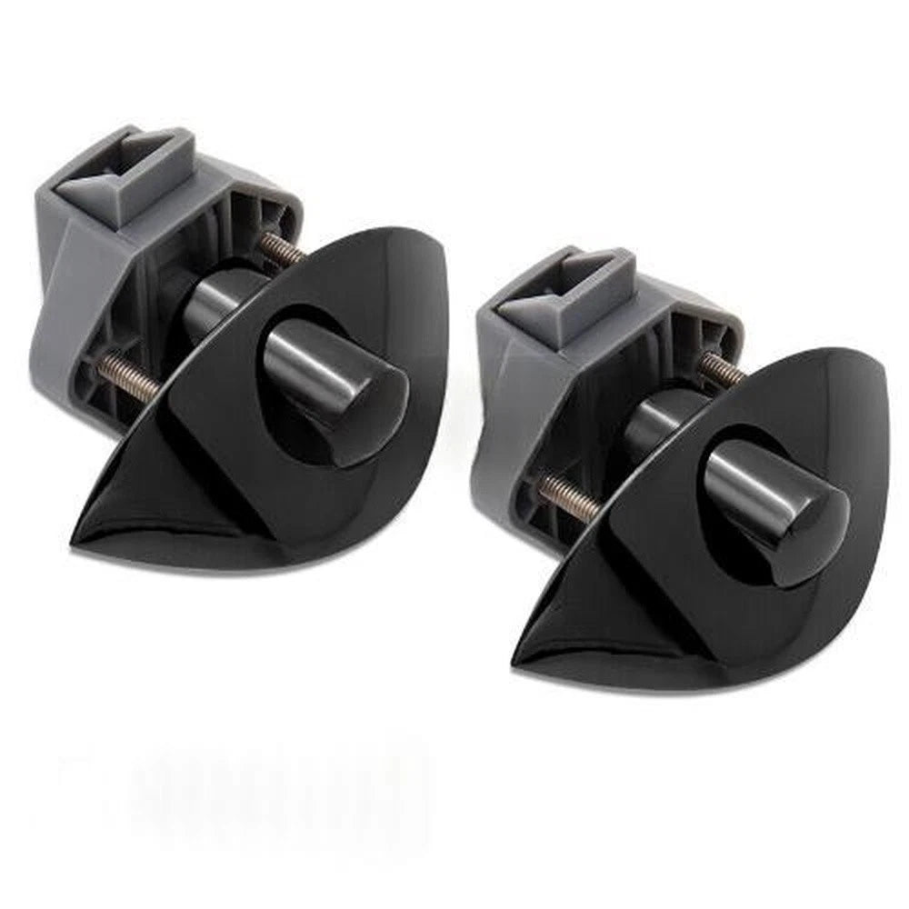 2X Zinc Alloy Half Moon Handle Push Lock Knob for Camper RV