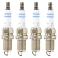 Set of 4 Bosch Double Iridium Spark Plugs for BMW Kia Mazda Subaru L4 H4