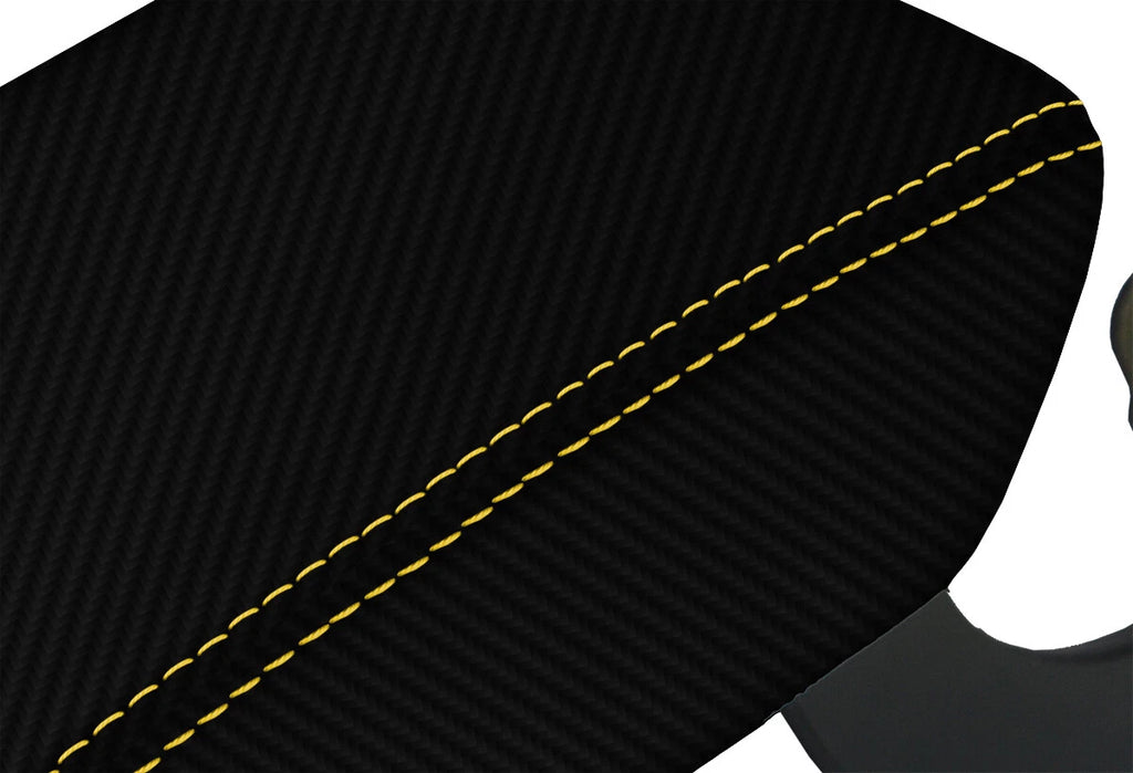 Carbon Fiber Console Lid Armrest Cover for Audi A5/S5 (2008–2017)