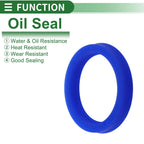 Set of 5 Oil Seal Rotary Shaft Seal 40x50x8mm for Various Models