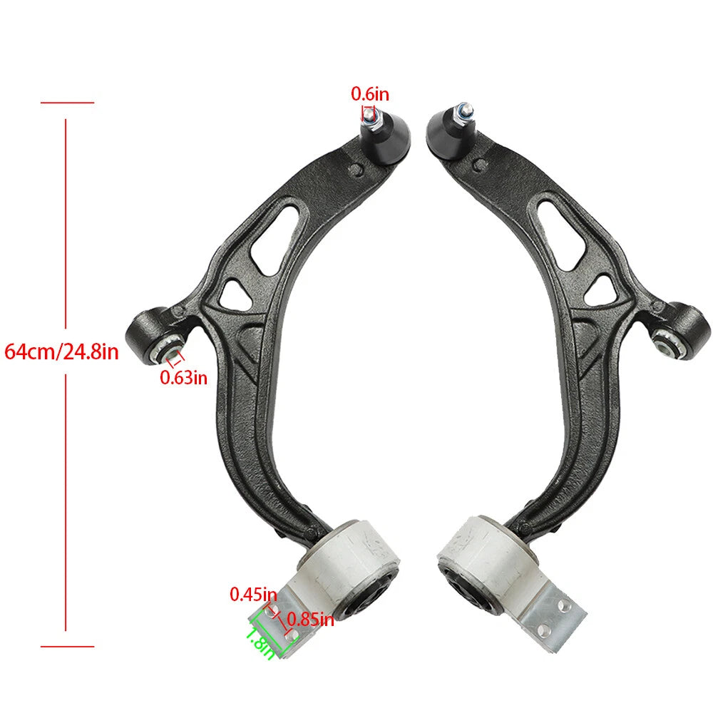 Set of 4 Suspension Control Arm Ball Joint Sway Bar Links for Ford Explorer (2011–2017)
