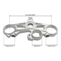 Silver Upper Fork Cross Brace Triple Clamp for BMW S1000RR (2015-2019)