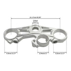 Silver Upper Fork Cross Brace Triple Clamp for BMW S1000RR (2015-2019)