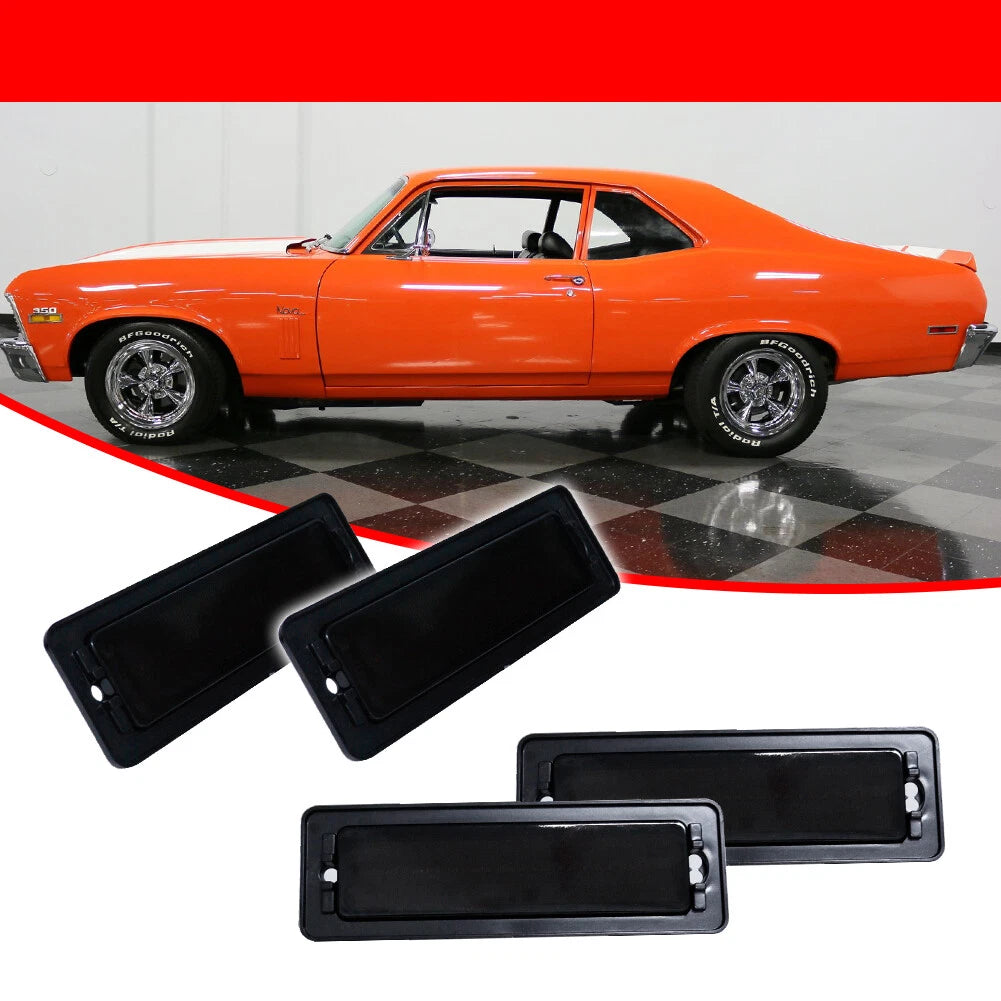Smoke LED Side Marker Lamps for Chevy Nova (1970–1974)