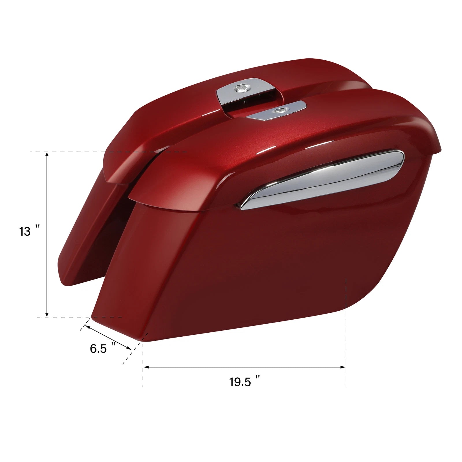 Hard Saddlebag for Indian Roadmaster, Chieftain Elite (2019–2025)
