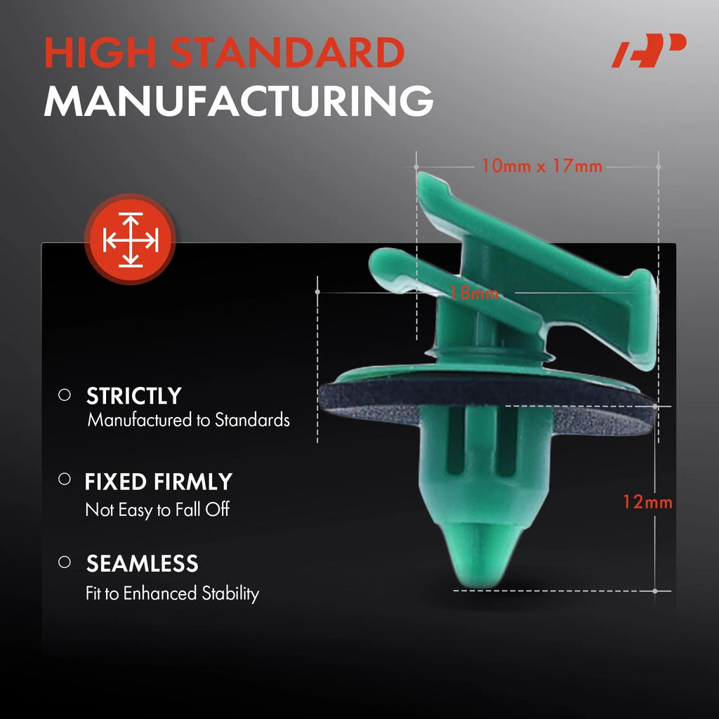 50x Nylon Rocker Panel Moulding Retainer Clip for Nissan