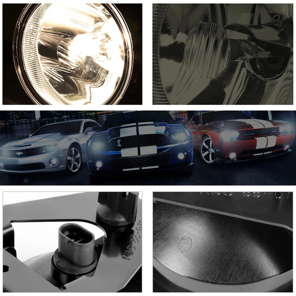 OE Style Smoked Fog Lights for GMC Sierra/Yukon Denali (2001–2007)