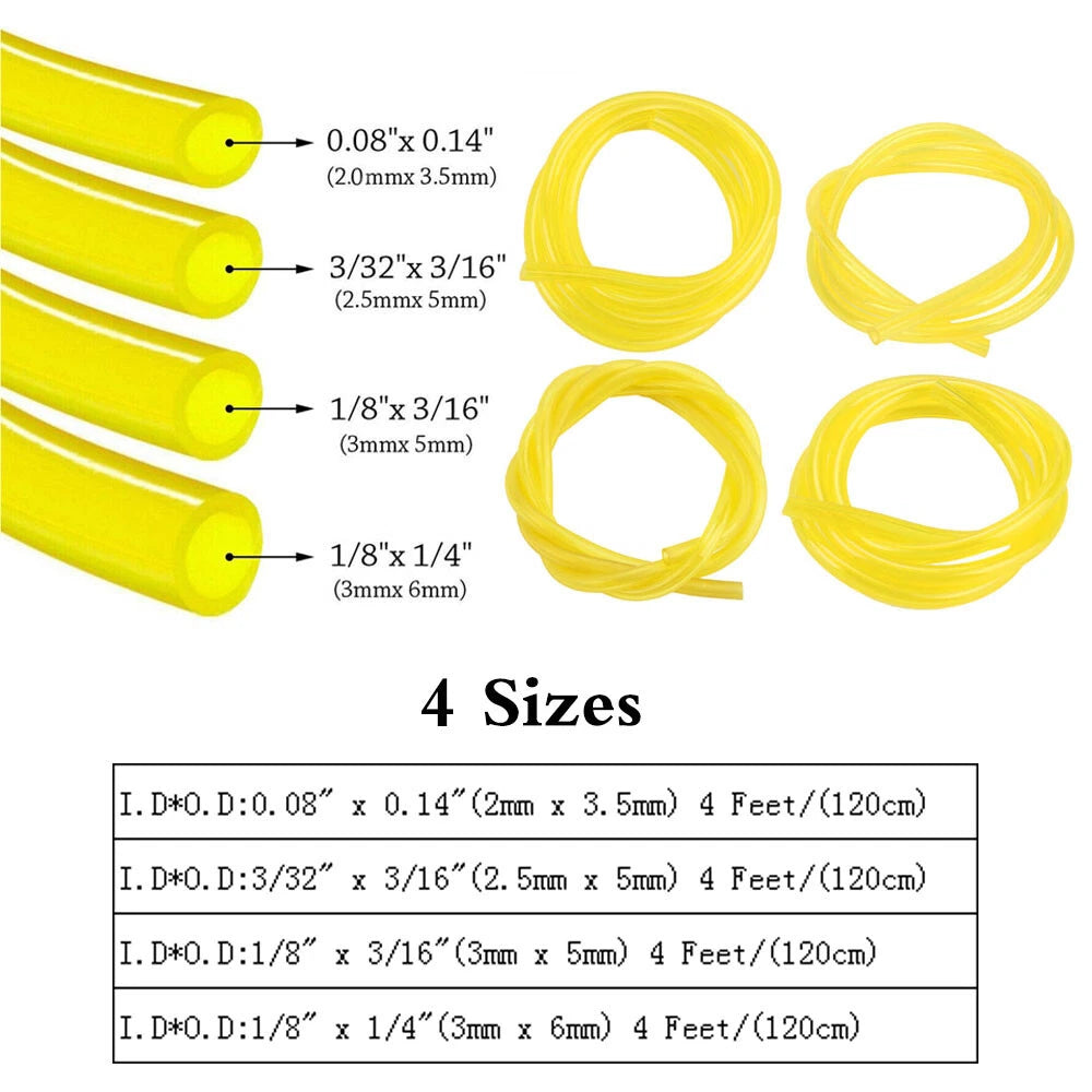 4 Feet Fuel Line Hose for Poulan Craftsman Chainsaw