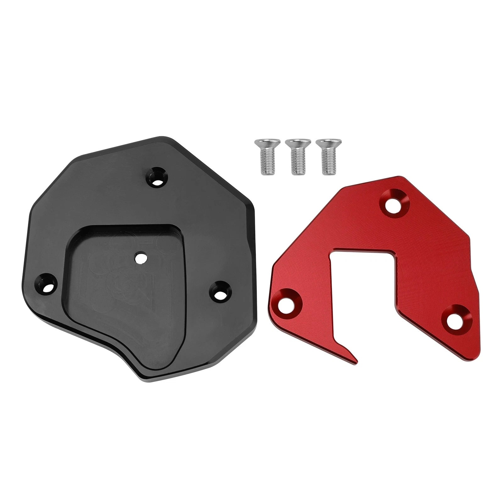 Kickstand Enlarger Plate Pad for Suzuki GSXR1300R (2008–2020) Red