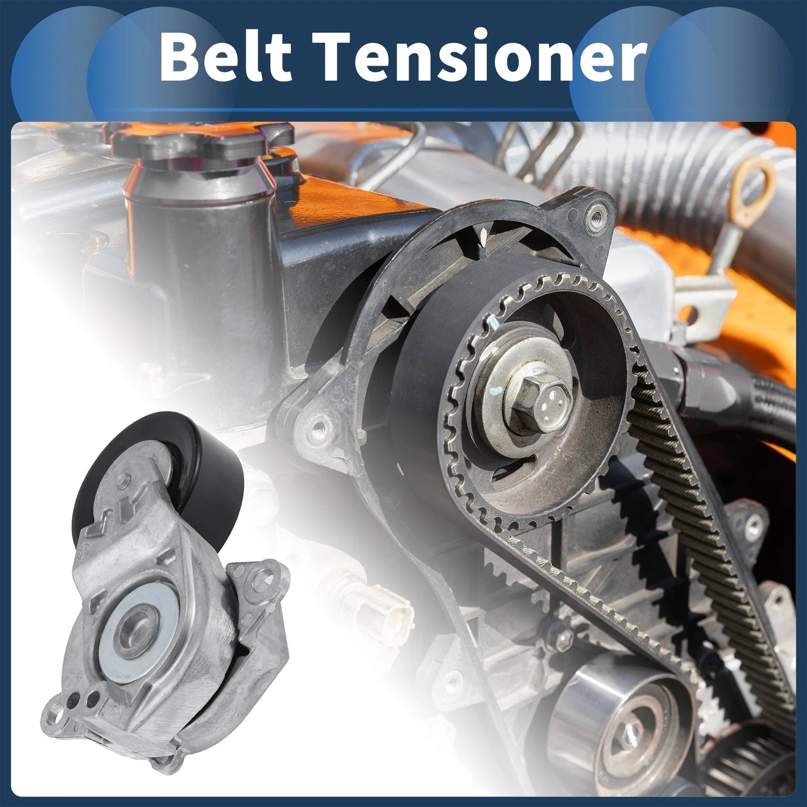 Belt Tensioner for Toyota Yaris (2016–2024) No. 166200Y061 Metal 1 Pc