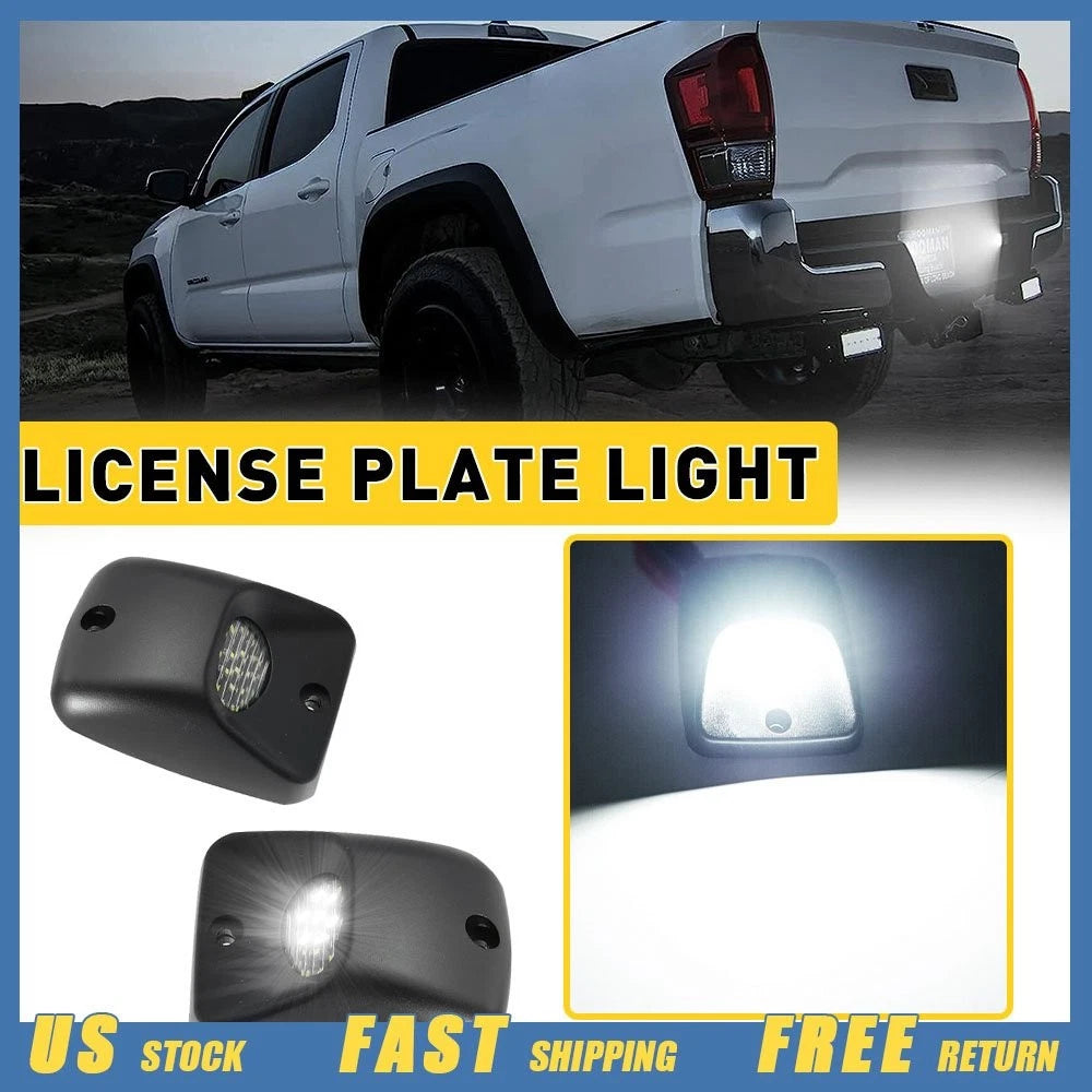 2X LED License Plate Lights for Toyota Tacoma (1995–2004)