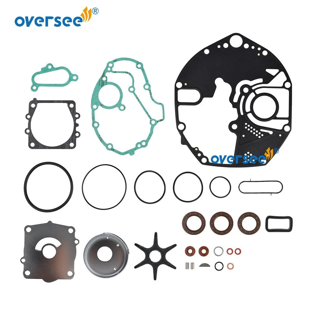 Lower Unit Gasket Kit for Yamaha Outboard 2T 75-90-115-130HP (6EK-W0001-20-00)