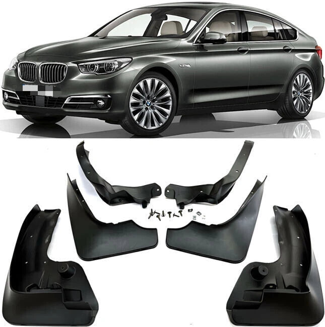 Set of 4 Splash Guards Mud Flaps for BMW 5 Series GT F07 (2010–2017)