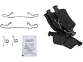 Set of 4 Rear Brake Pads for Jaguar Super V8 (2005–2009) BM419RT