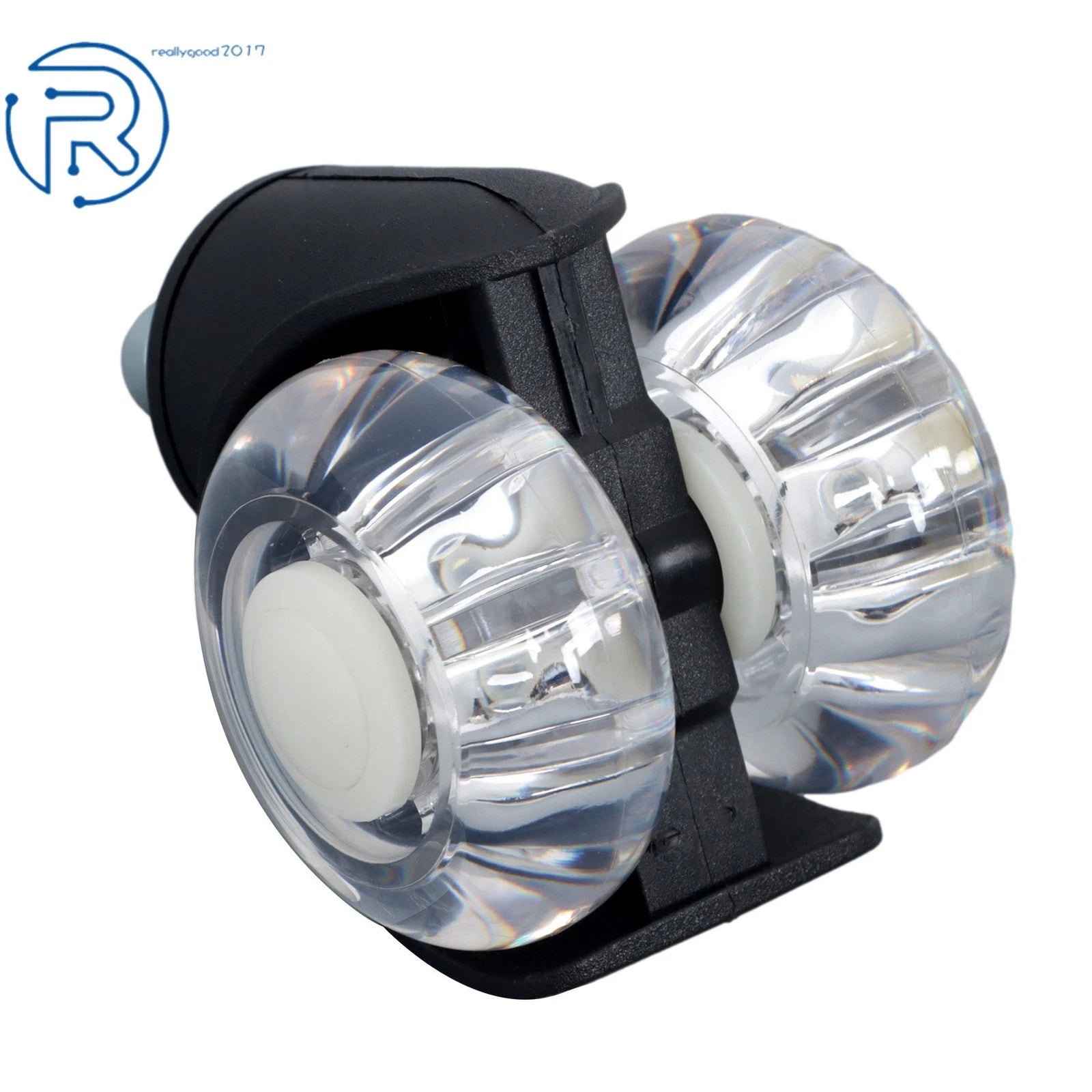 Set of 5 Heavy Duty Rubber Casters 2" for Desk Chair 360° Swivel