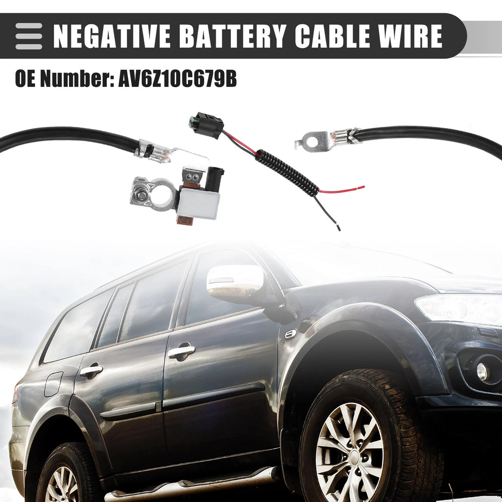 Negative Battery Cable Wire with Plug for Ford Escape Focus C-Max (2013–2019) AV6Z-10C679-P