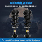 2X Front Strut Assembly Shock for Cadillac Escalade GMC Yukon (2015–2020) 580-435
