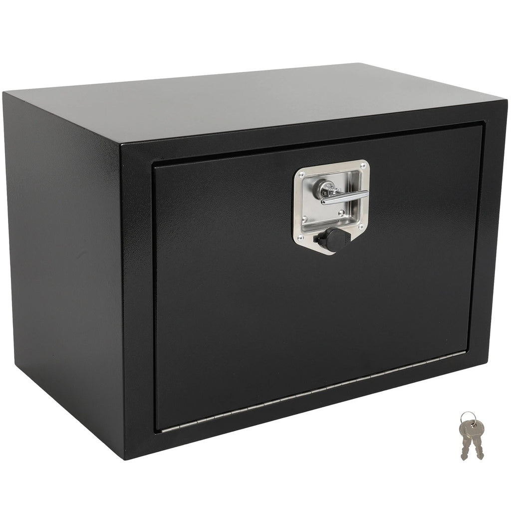 Storage Tool Box for Truck (24"x14"x16") with 2x Chain & 1x Lock