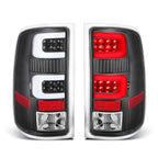 Dual 3D LED C-Tube Bar Tail Light for GMC Sierra (2007–2014)