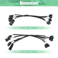 2 x Headlight Adapter Wires for Honda Accord Sedan Halogen to Touring LED (2016-2017)