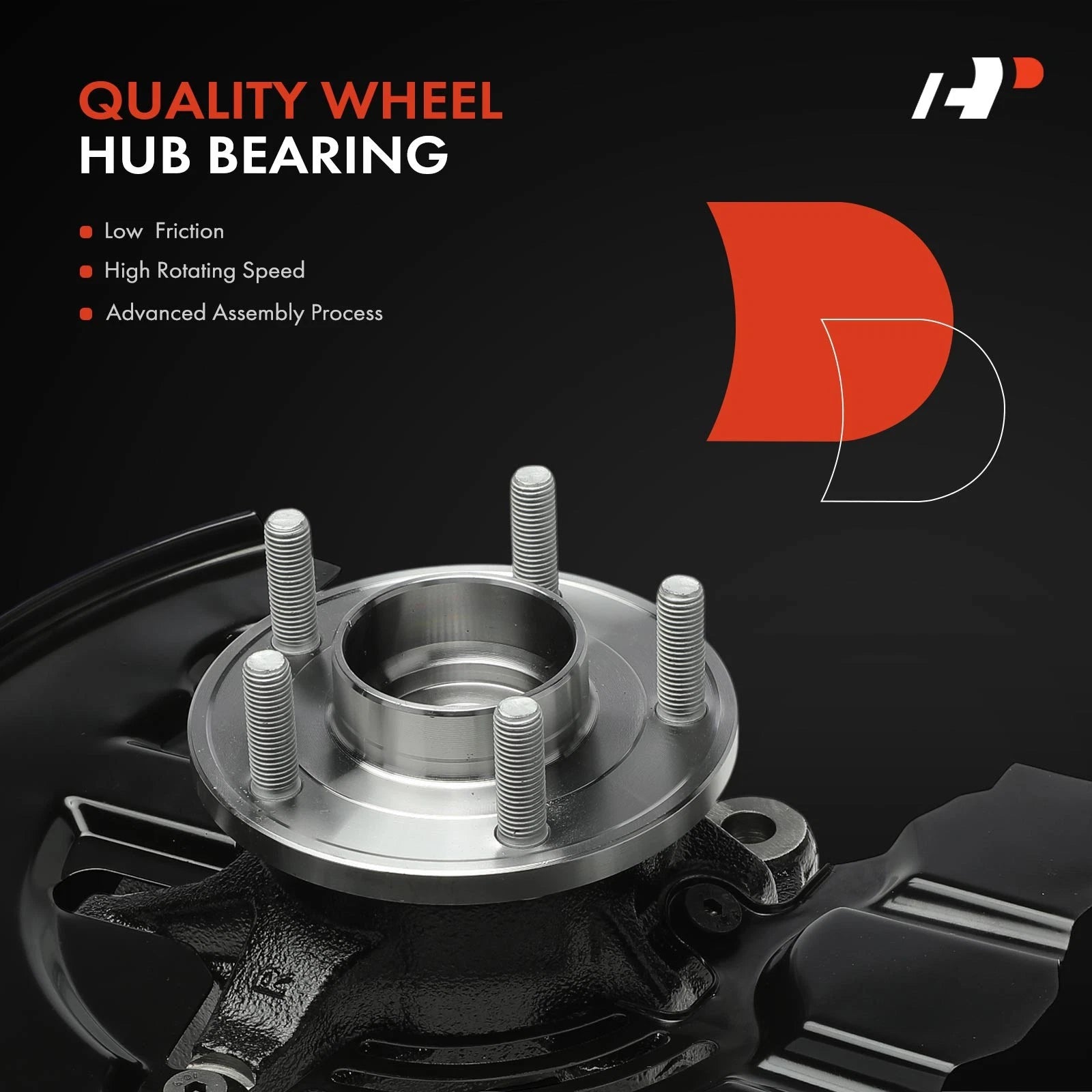 Front Right Steering Knuckle & Hub Bearing Assembly for Ford (2014-2018)