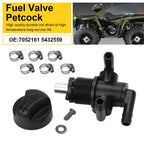 3-Way Fuel Shut Off Valve Petcock for Polaris Sportsman 500 4X4 (1997–2004)