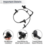ABS Wheel Speed Sensor No. 57450TR0013 for Honda Civic EX (2001–2005)