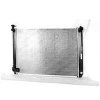 Replacement Plastic Radiator 1 Row for Toyota Highlander Hybrid (2006–2007)