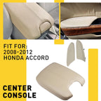 Armrest Lid Cover with Base for Honda Accord (2008–2012) Beige Tan