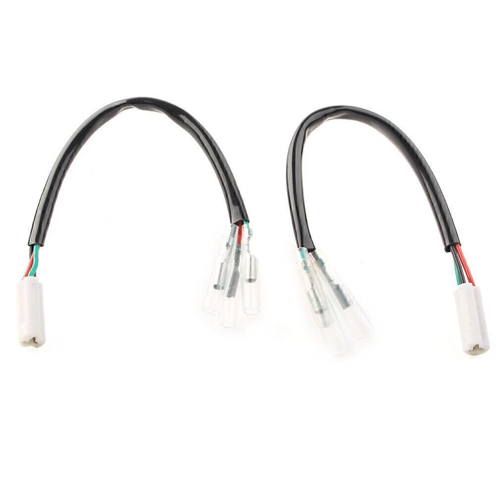 3-Wire Front Turn Signal Splitter Harness Y-Adapter for Yamaha R1/R3/R6/FZ07/FZ09 (2015–2023)