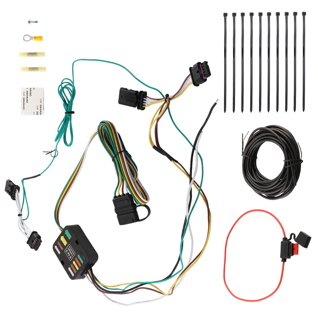4-Way Trailer Wiring Connector Kit for Jeep Renegade (2015–2022)