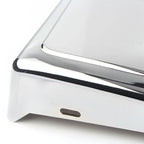 Chrome Battery Side Covers for Harley Dyna Fat Bob Super Glide (2006-2017)