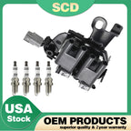 Ignition Coil & 4x Spark Plug for Hyundai Elantra Tiburon (2003–2012) UF419