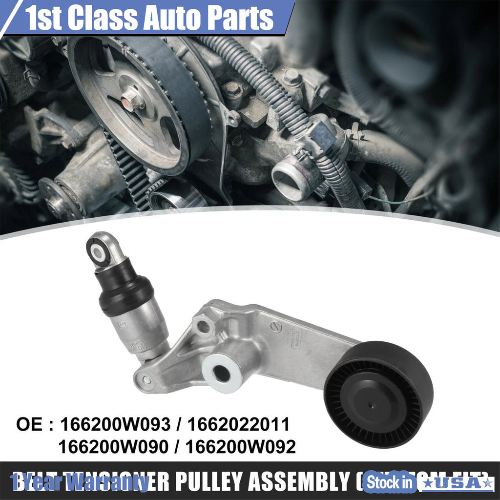 Belt Tensioner Pulley Assembly for Toyota Corolla, Prizm (1998–2008)