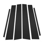 6 Pcs Door Pillar Window Trim for Hyundai Tucson IX35 (2016-2021) Black
