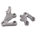 Set of 2 Driver Front Footpeg Rest Pedal Brackets for Suzuki GSXR1000 (2003–2004)