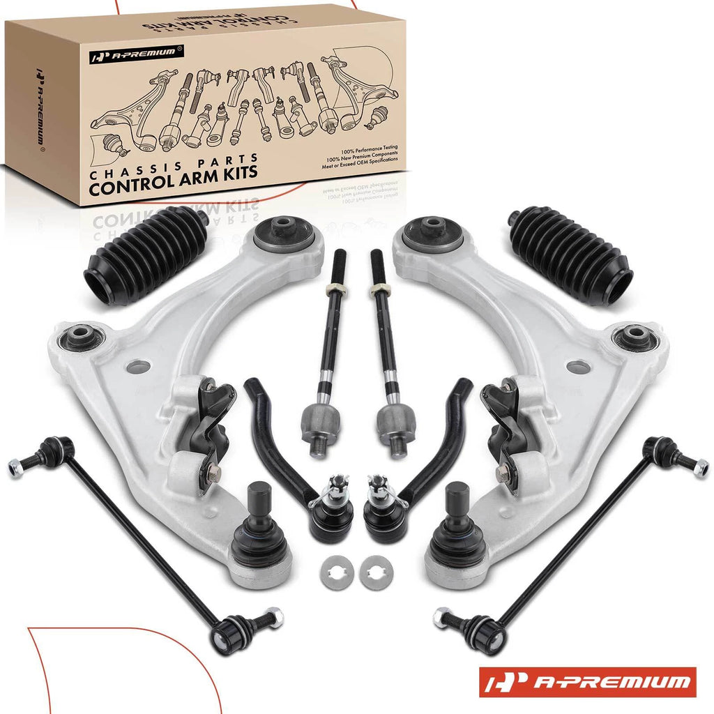 Set of 10 Control Arms with Ball Joints for Nissan Maxima (2009–2014)