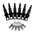 6 OEM Bosch Ignition Coils & Spark Plugs for BMW 1 3 5 Series X3 X5 Z4 (2000–2023)