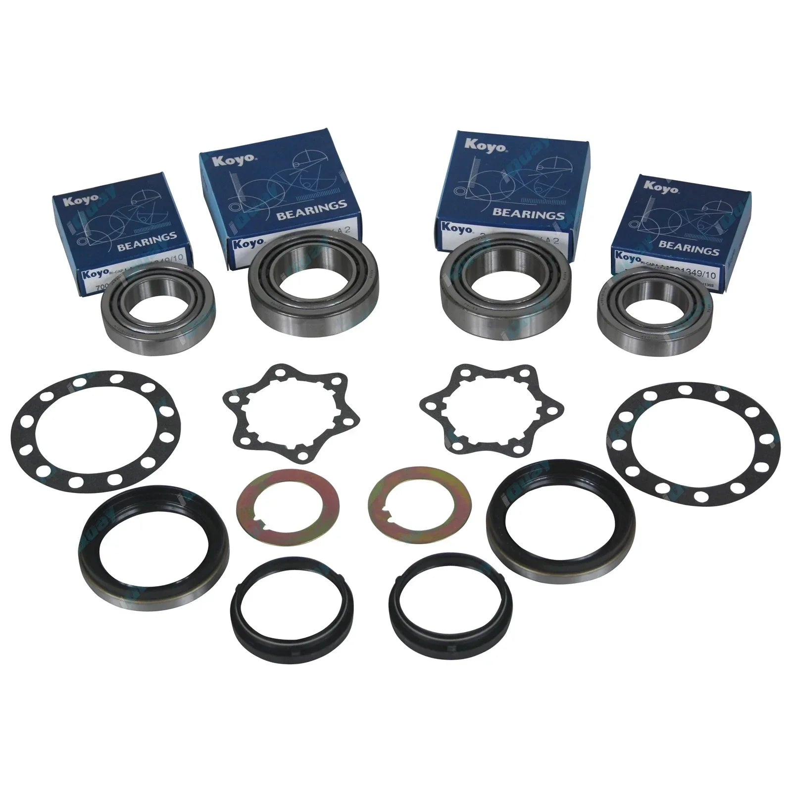 L+R Japanese Front Wheel Bearing Seal Kits for Patrol GQ GR GU Y60 Y61 Safari