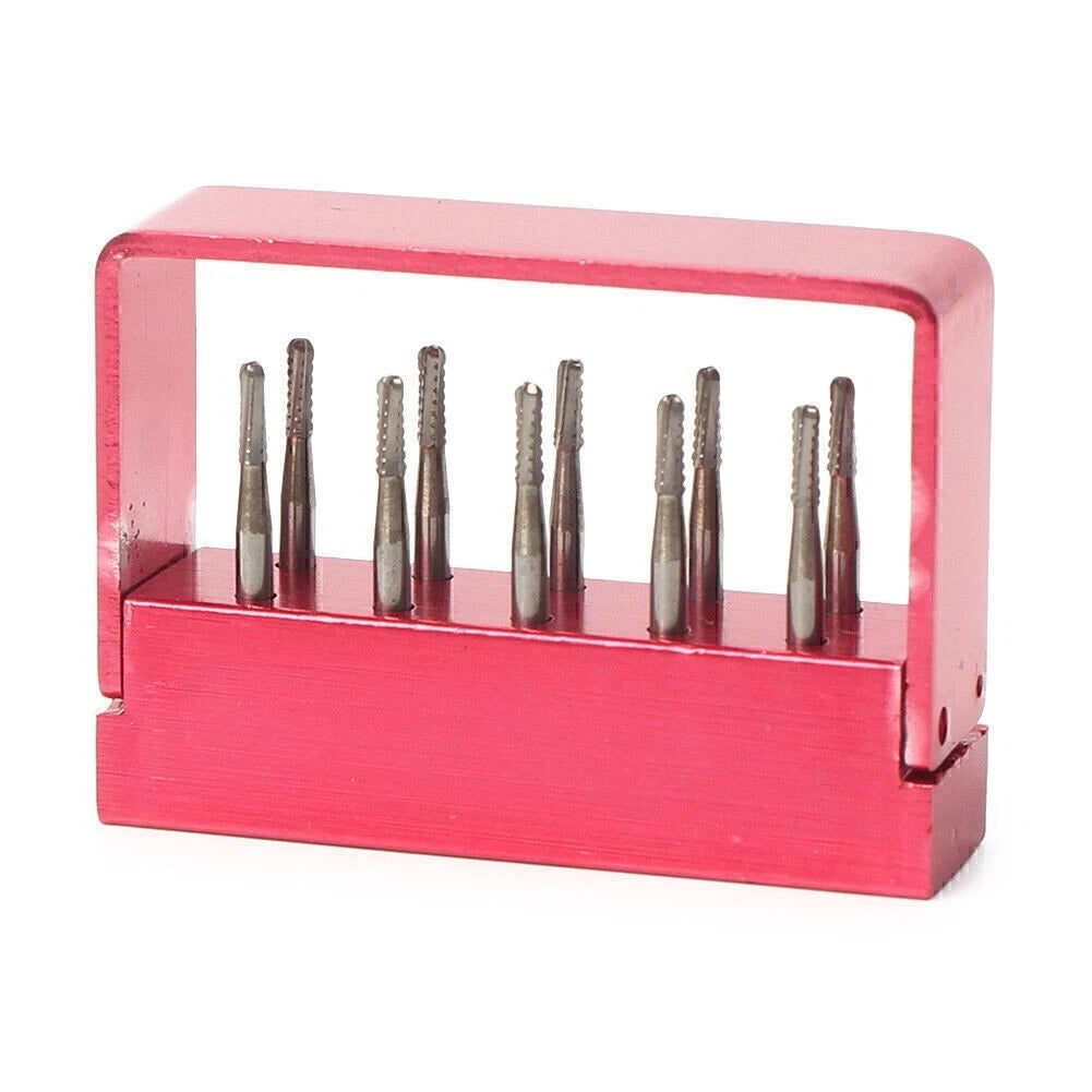 Dental Tungsten Steel Tooth Drills/Carbide Burs for High Speed Handpiece Kit