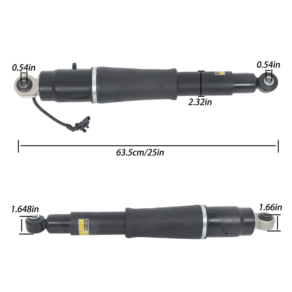 Set of 2 Air Spring Shocks for Chevy Suburban (2015–2019)