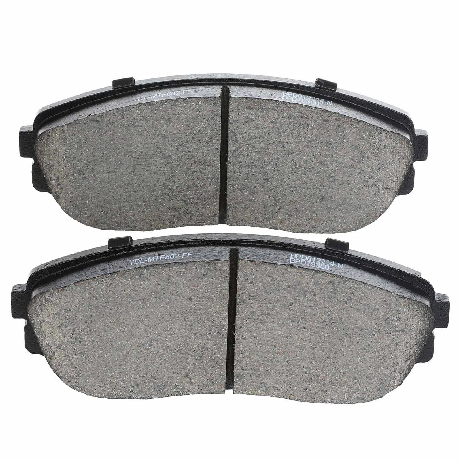 Set of 2 Front Disc Brake Rotors & Ceramic Pads for Honda Odyssey (1999–2004)