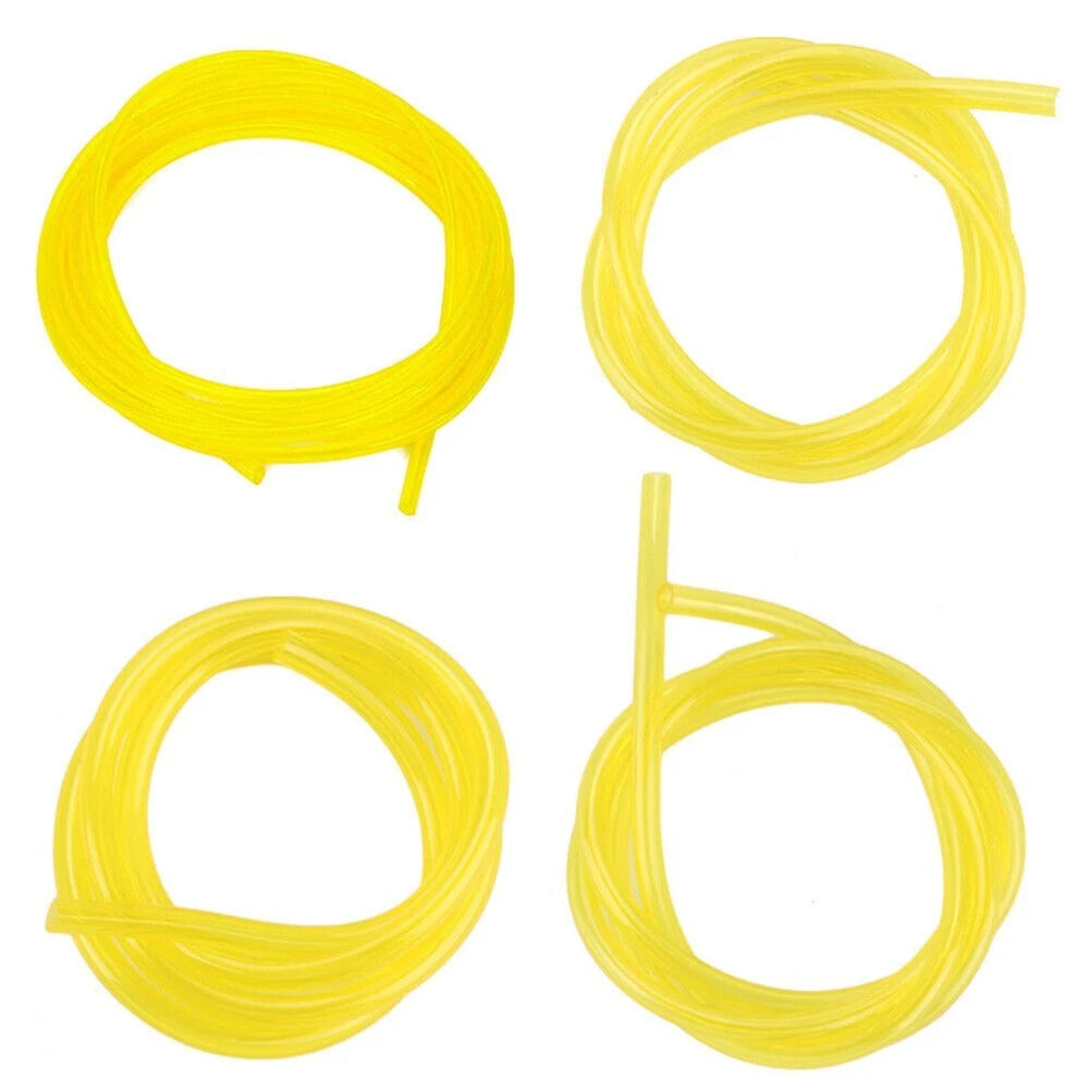 Air Fuel Line Hose Set of 4 for 2 Cycle Engines (16 Feet, Yellow)
