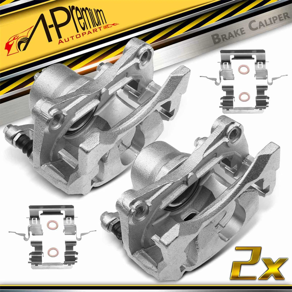 2X Front Disc Brake Calipers w/ Bracket for Nissan Altima (2010–2013)